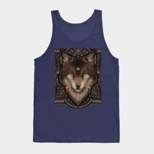 Wolf Mandala - Woke Wolf Tank Top